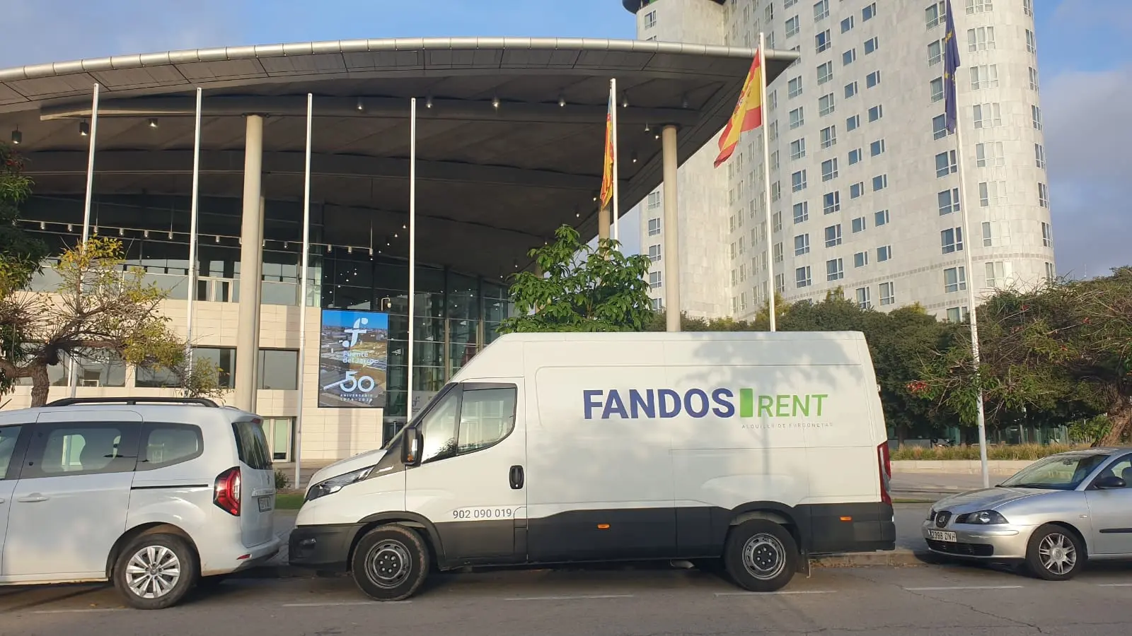 Alquiler furgoneta para eventos y logística