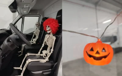 Alquiler de furgonetas para Halloween: movilidad y logística para tus eventos más terroríficos
