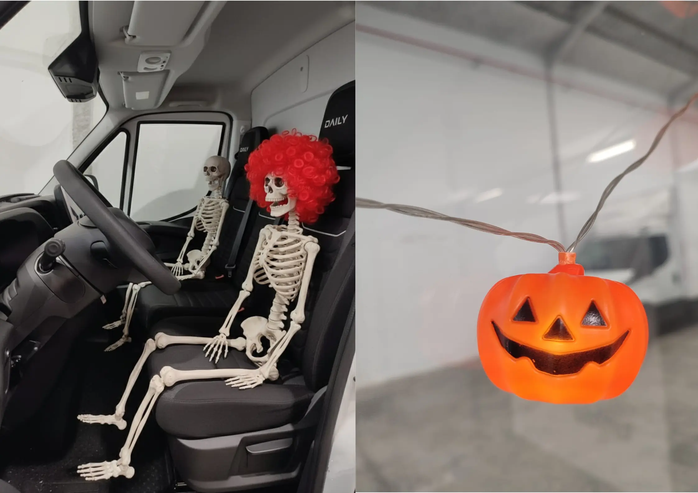 Alquiler de furgonetas para Halloween