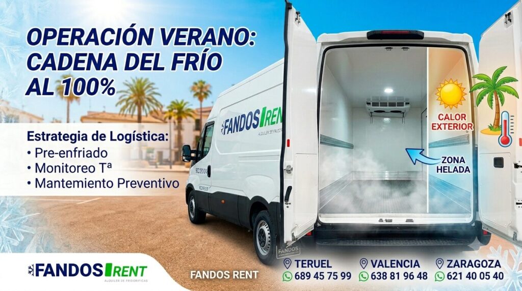 alquiler flexible de vehículos de frío