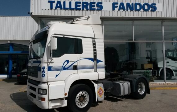 Entrega de cabeza tractora de ocasión MAN, para Córdoba.