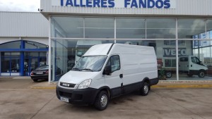 Entrega de furgón de ocasión IVECO 35S13V de 12m3 para nuestros amigos de Perales de Alfambra en Teruel.