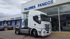 Entrega de cabeza tractora de ocasión IVECO AS440S50TP para Galicia.