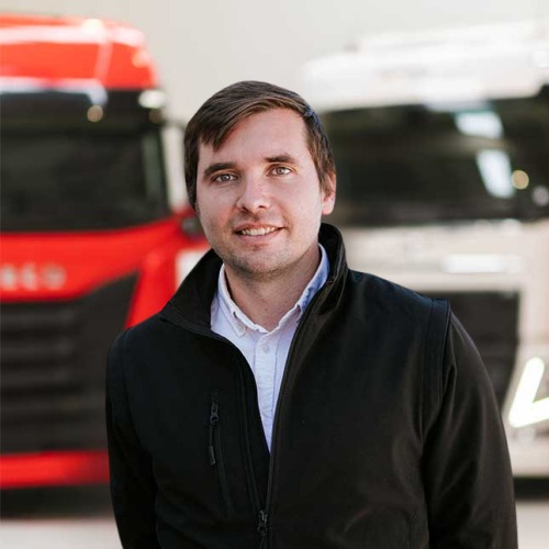 Jaime Herranz, Asesor de Ventas en FANDOS Trucks